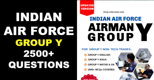 INDIAN AIR FORCE GROUP Y 2500+ QUESTIONS