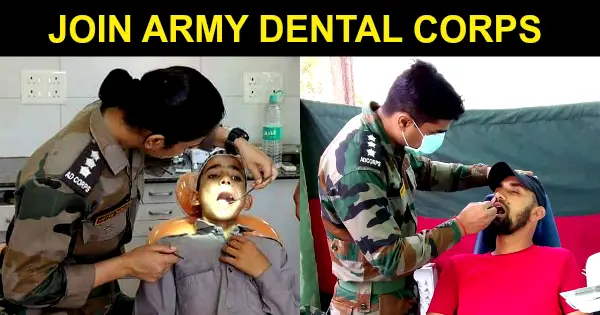 JOIN ARMY DENTAL CORPS