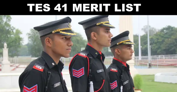 TES 41 Merit List