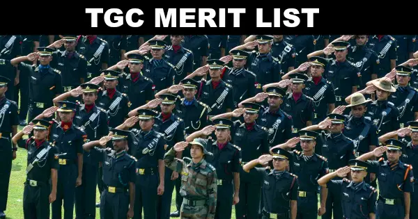 TGC MERIT LIST