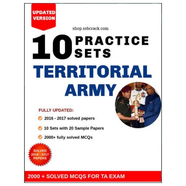 Territorial Army Solved Papers eBook SSBCrack