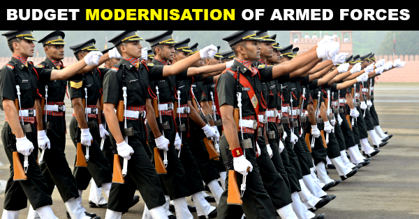 BUDGET MODERNISATION OF ARMED FORCES