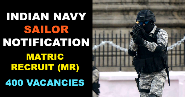 INDIAN NAVY SAILOR NOTIFICATION