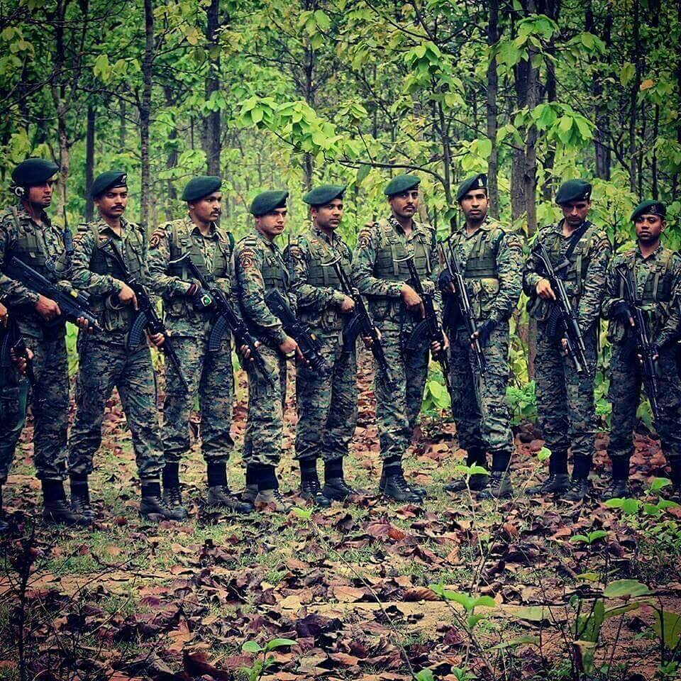 COBRA Operators deployed in the jungles of Chattisgarh 