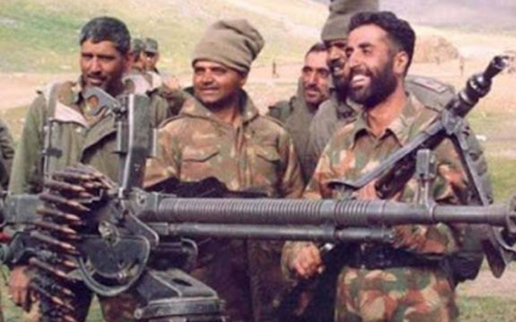 Kargil Legend and Param Veer Chakra Awardee Capt. Vikram Batra on the right