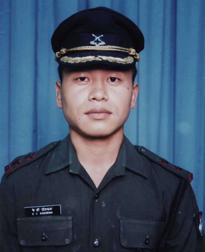 Captain Clifford Nongrum was posthumously awarded the MVC in Kargil