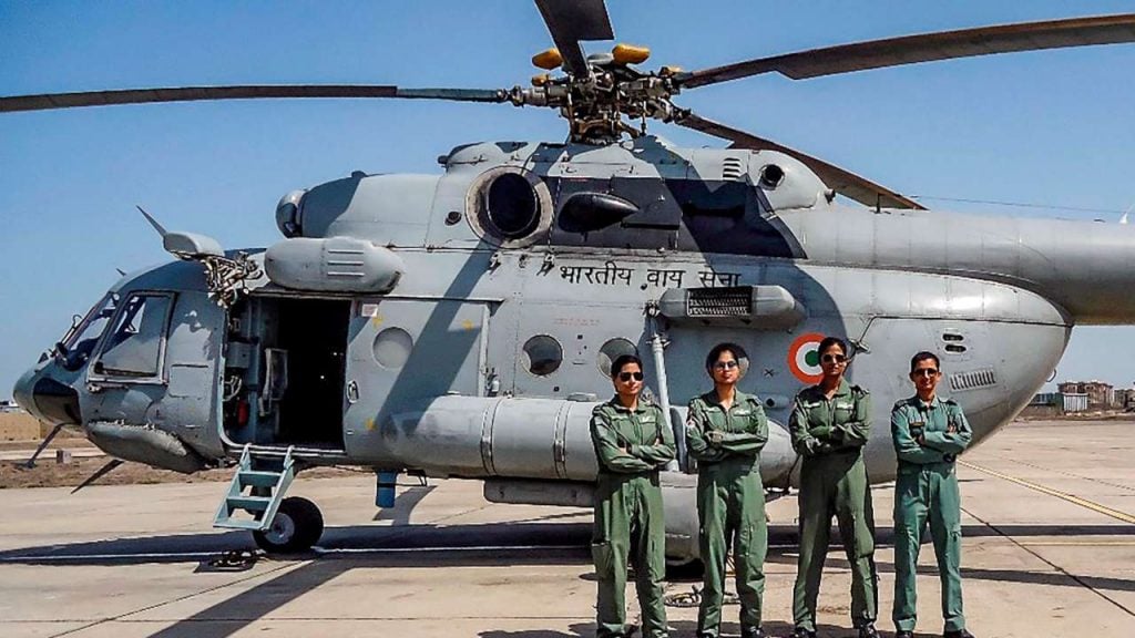 Female Chopper crew