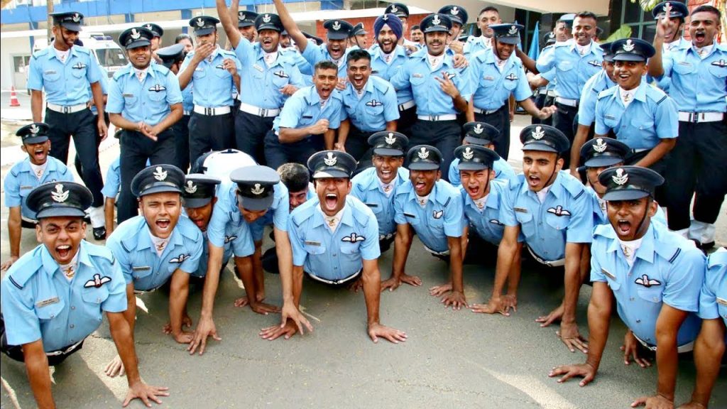 Indian Air force Cadets Showcasing their Josh after Passing out!