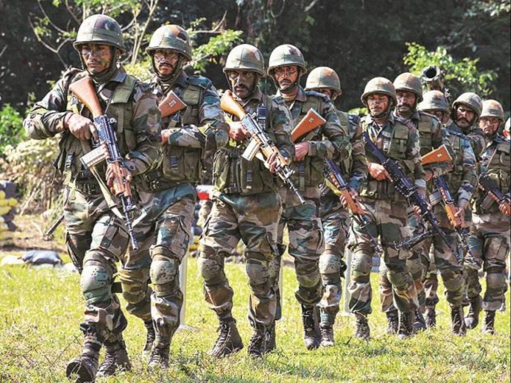 Indian army soldiers