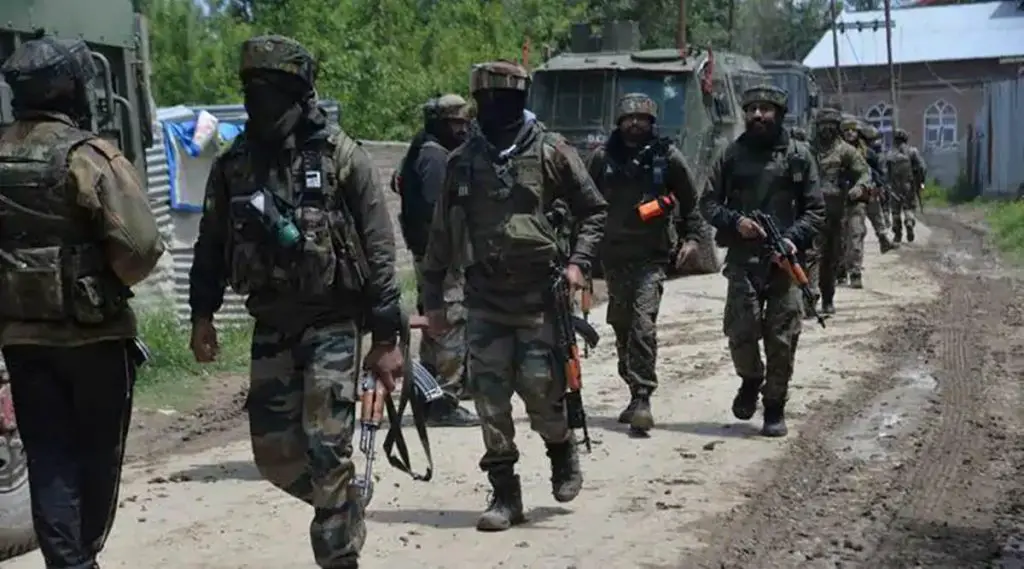 Soldiers From The Rashtriya Rifles Operating In The Valley