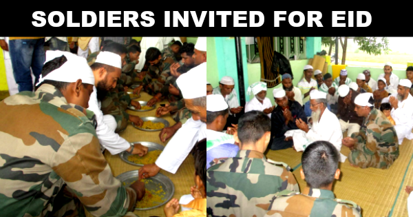 SOLDIERS INVITED FOR EID
