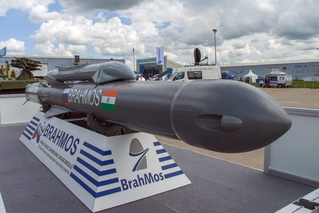 brahmos cruise missile 2012