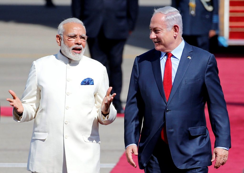 narendra modi benjamin netanyahu 1