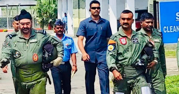 Air Chief Marshal BS Dhanoa Flew A Sortie With Wg Cdr Abhinandan Varthaman