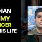 INDIAN ARMY OFFICER LOST HIS LIFE