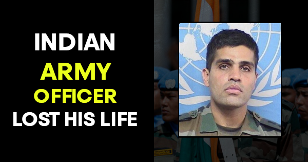 INDIAN ARMY OFFICER LOST HIS LIFE