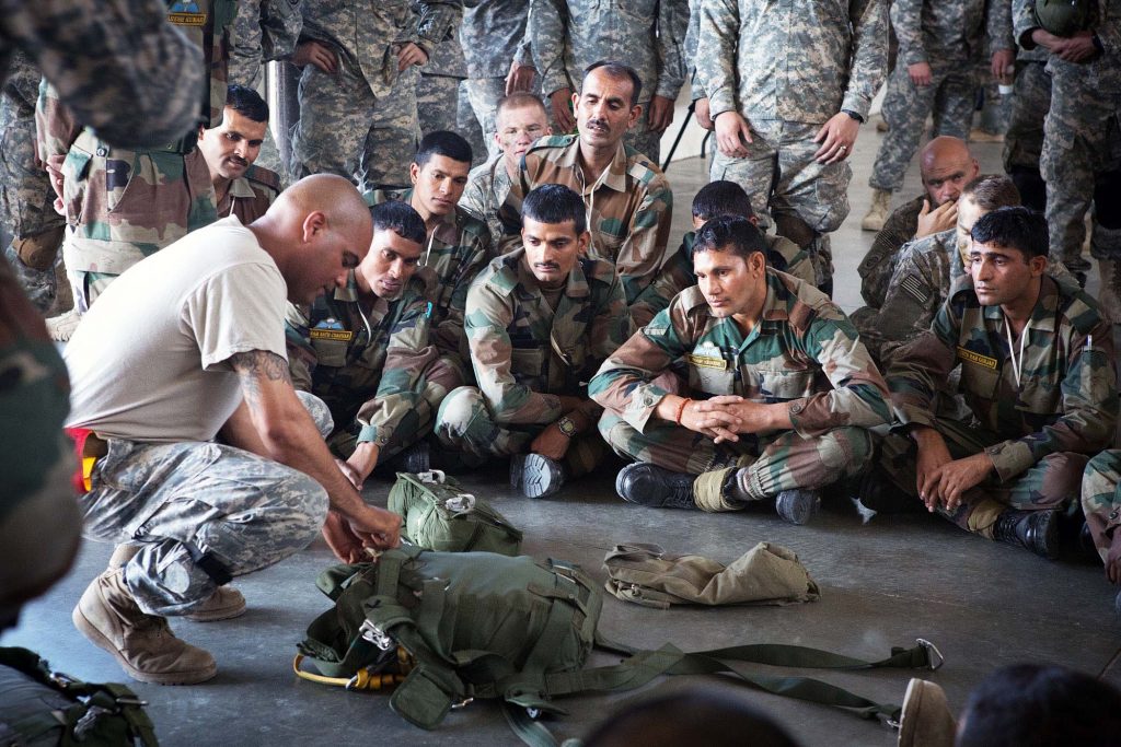 US IND Joint PARATROOPERS EXCERCISE 1