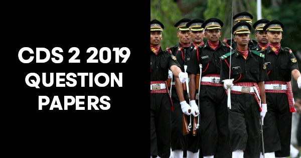 cds 2 2019 question papers