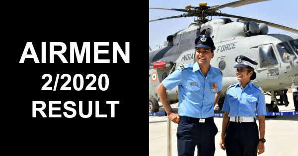 AIRMEN 22020 RESULT