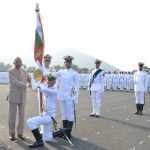 Indian naval academy president colours 5