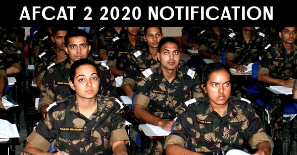 AFCAT-2-2020-Notification