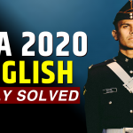 NDA 2020 English Paper Fully Solved 2