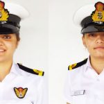 Sub-Lieutenant--Kumudini-Tyagi-&-Sub-Lieutenant-Riti-Singh