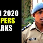 nda 1 2020 toppers marks