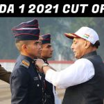 nda 1 2021 cut off