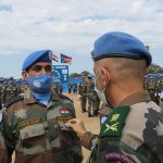 indian soldier in un