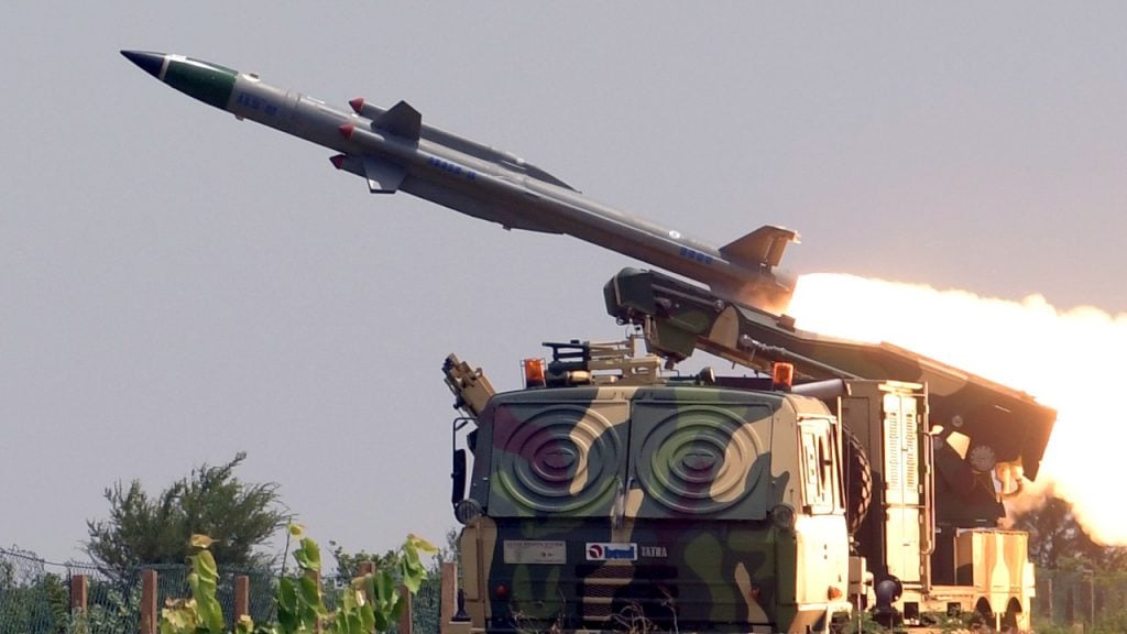 Akash Surface-To-Air Missiles System