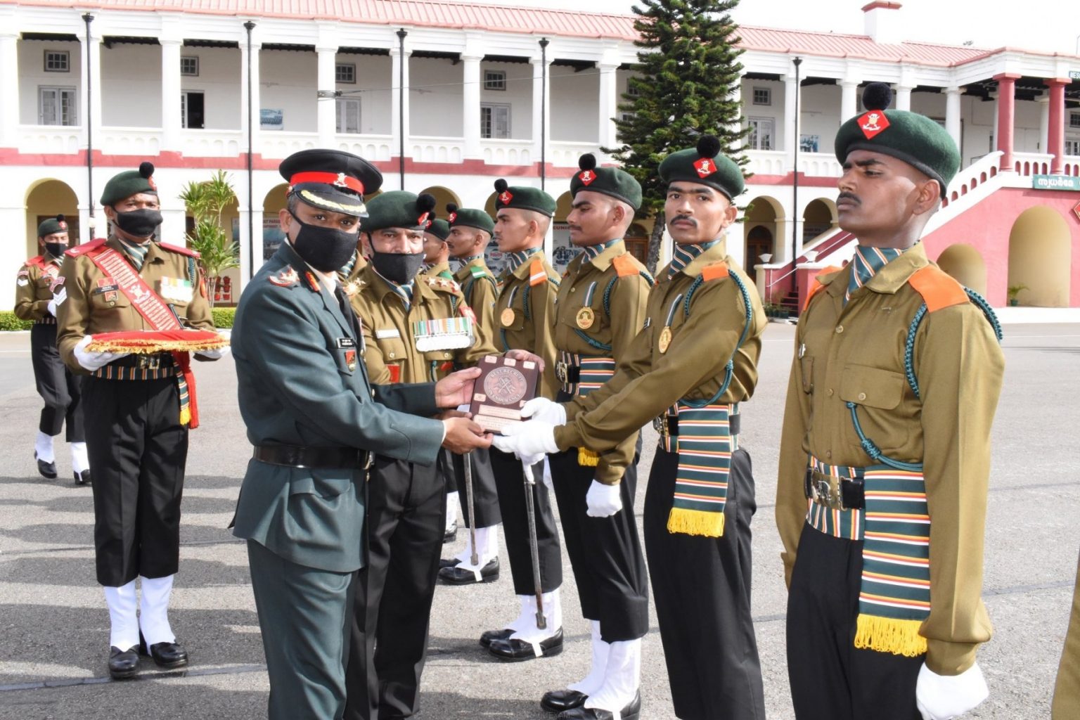 Madras Regiment Recruits Passing Out Parade At The Madras Regimental