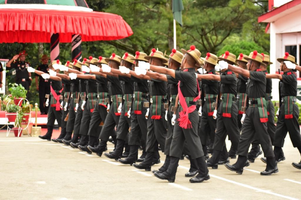 passing out parade of 130 young gorkha soldiers held at 58 gorkha training centre 1 1024x682 1