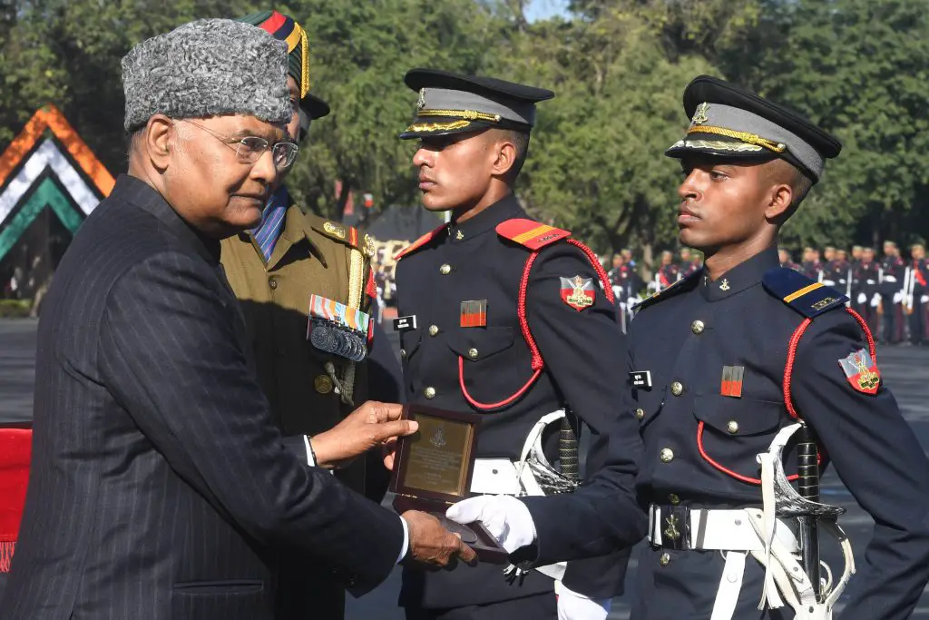 Indian Military Academy Passing Out Parade 11 December 2021 pic