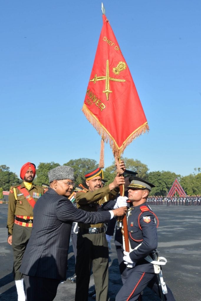 Indian Military Academy pop dec 2021