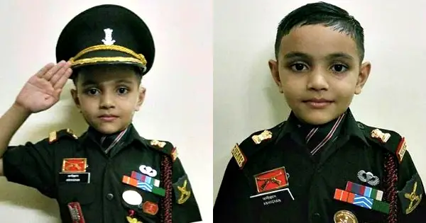 kids indian army