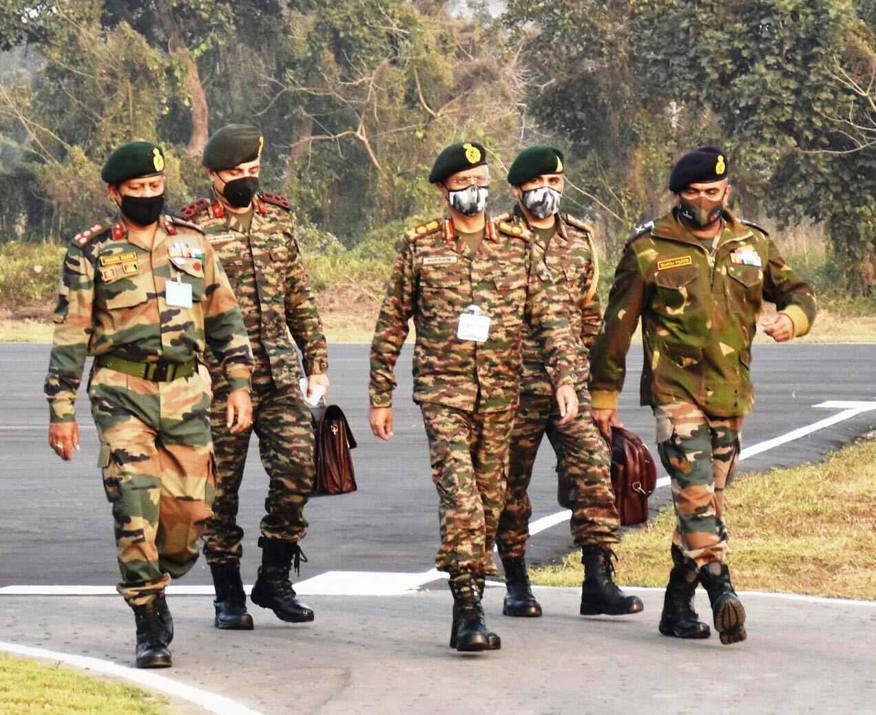 Pics: Indian Army unveils new uniform at the parade ground on Army Day -  India News News