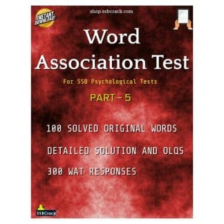 Word Association Test WAT eBook SSBCrack 324x324 1