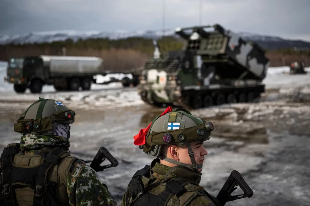 finland border russia army