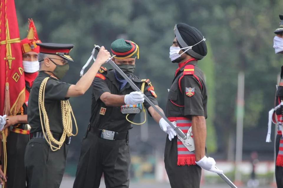 sword of winner at IMA Dehradun