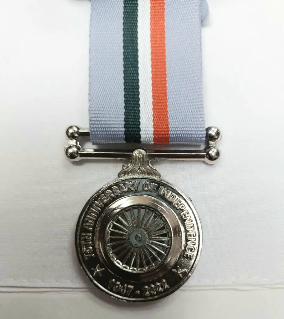 75th Independence Anniversary Medal