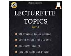 Lecturette Topics eBook SSBCrack