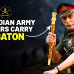 Why do Indian Army officers carry a Baton