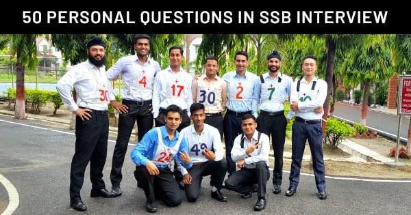 50 Personal Questions IN SSB INTERVIEW