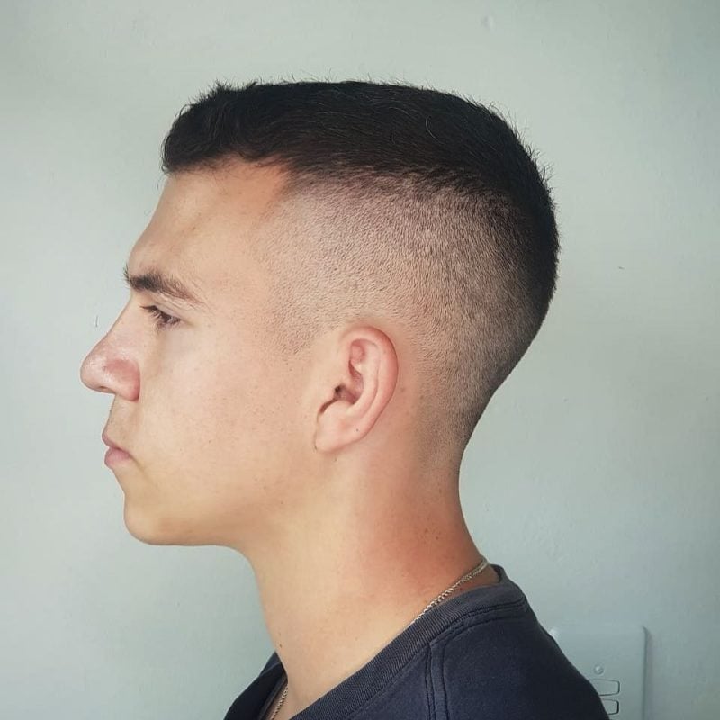 20 High and Tight Soldier Haircuts for Men with Pictures