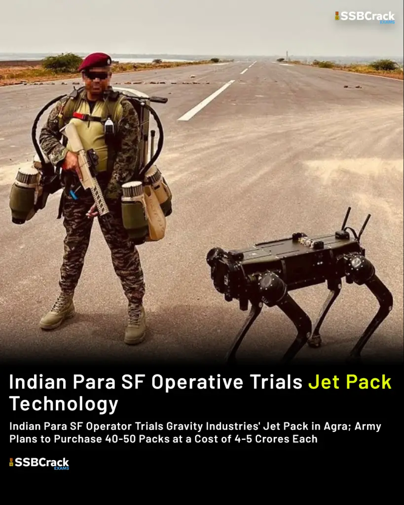 Indian Army Jet Pack