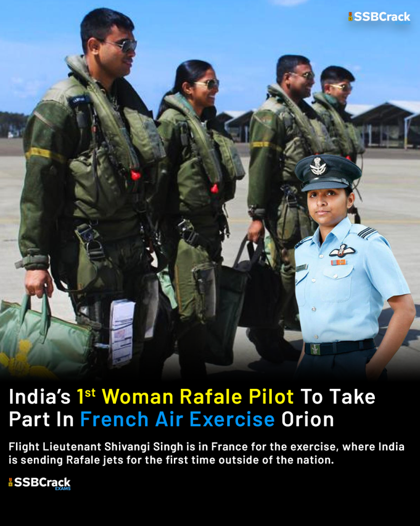 Flight Lieutenant Shivangi Singh