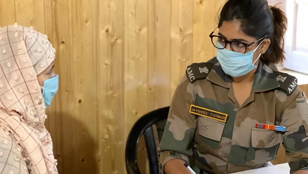 indian army female doctor