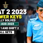 AFCAT 2 2023 Answer Key 26 Aug 2023
