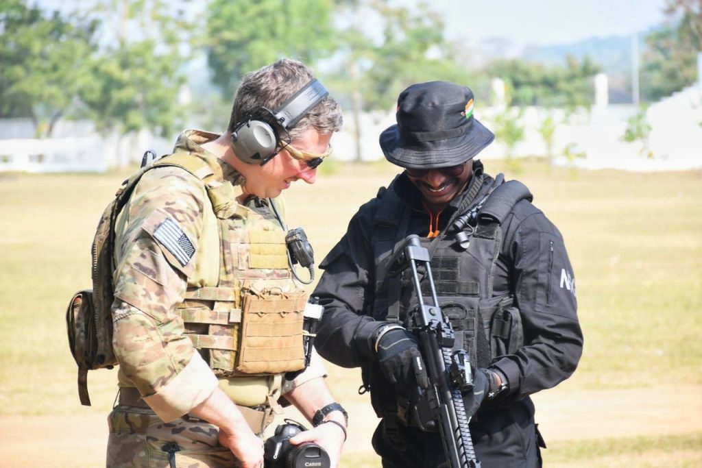 NSG Commando with US Army